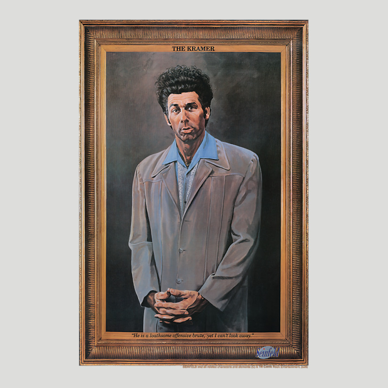 Seinfeld The Kramer Portrait T Shirt Zipper Hoodie by linhVisuals | Teevron