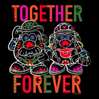 Mr. & Mrs. Potato Head Day Of The Dead Together Forever Premium T Shir Zipper Hoodie | Teevron
