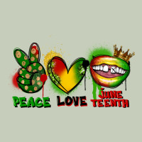 Peace Love Juneteenth Ladies Tee | Teevron
