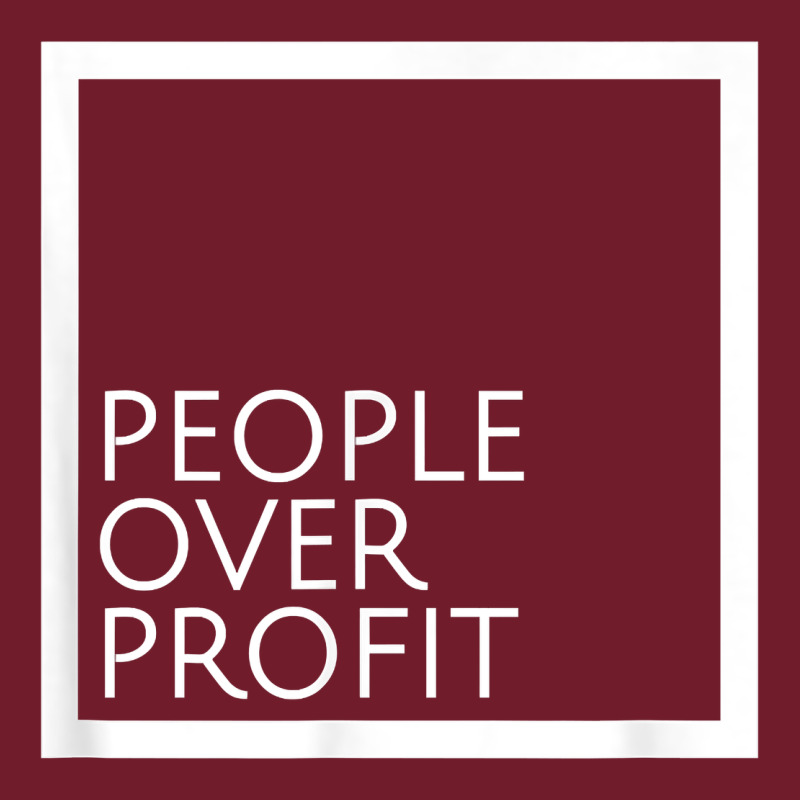 People Over Profit Democratic Socialism Pro Socialist Symbol T Shirt Zipper Hoodie by linhVisuals | Teevron