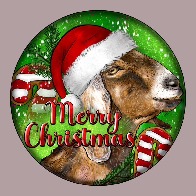Nubian Goat Christmas Vintage Hoodie by LillyAllenDesigns | Teevron