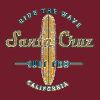 Santa Cruz, Ca Vintage Surfers Tshirt Zipper Hoodie | Teevron