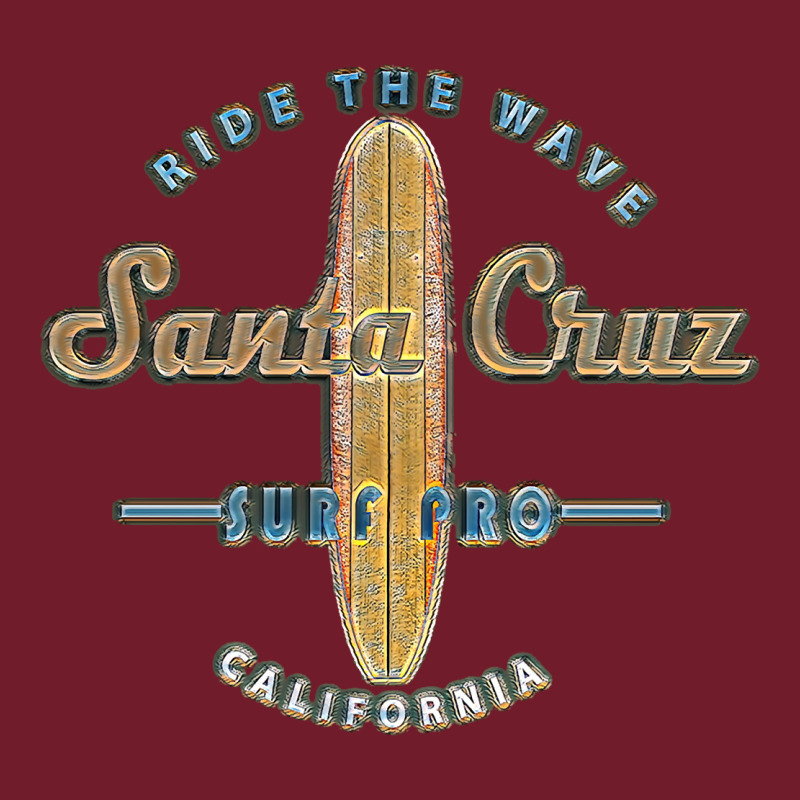 Santa Cruz, Ca Vintage Surfers Tshirt Zipper Hoodie by linhVisuals | Teevron