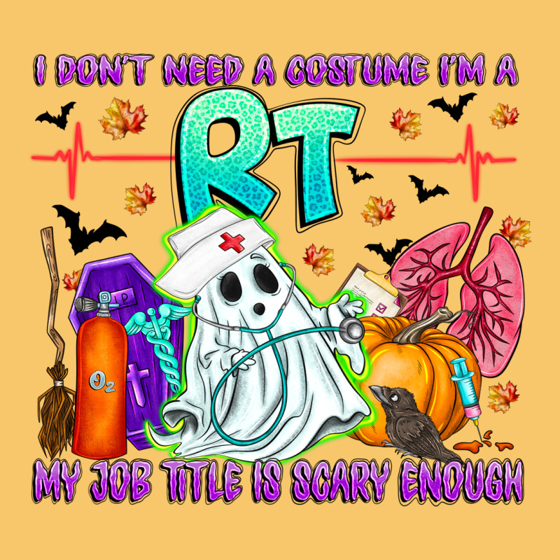 Respiratory Therapist Halloween Humor Vintage Hoodie by CowhideDigitalArt | Teevron
