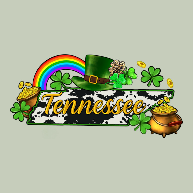 Tennessee Map St. Patrick's Classic Tee by CowGirlArtShop | Teevron