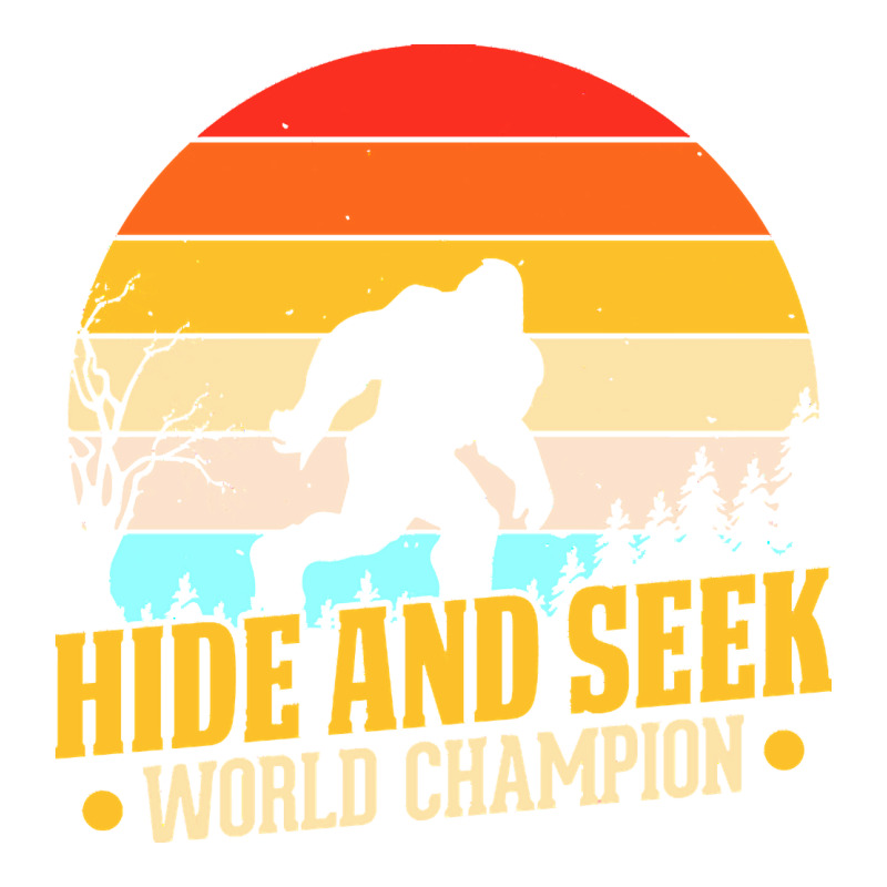 Hide And Seek World Champion Bigfoot T  Shirt Hide And Seek World Cham Zipper Hoodie by linhVisuals | Teevron