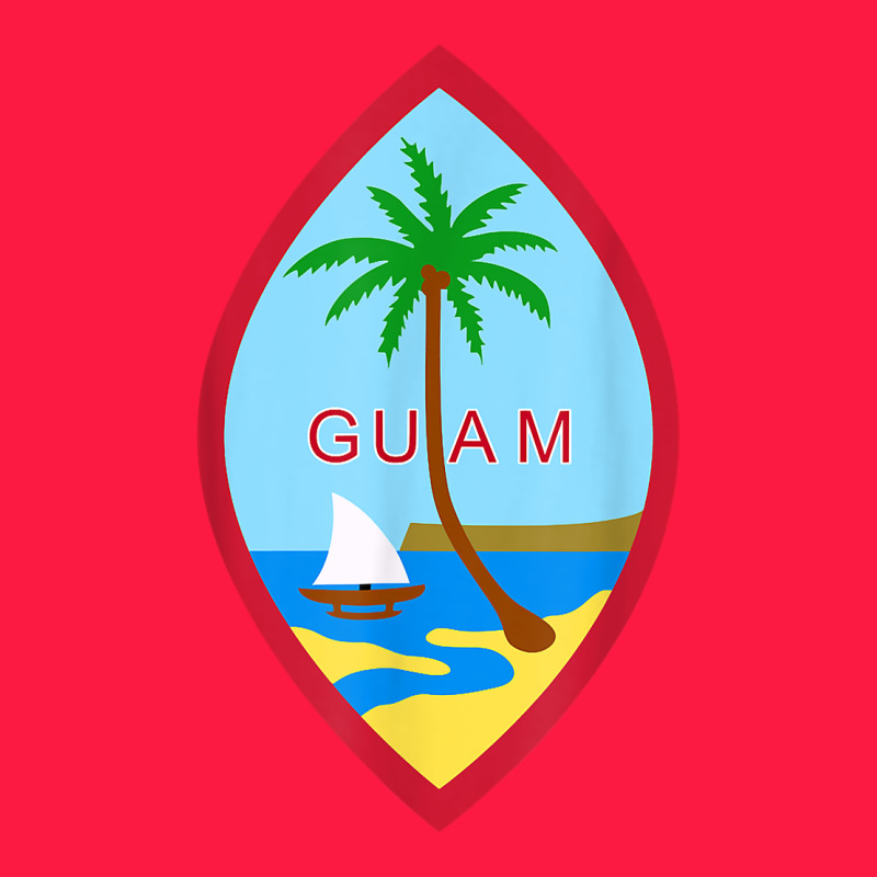 Guam Coat Of Arms Souvenir Gift Flag Chamorro T Shirt Zipper Hoodie by linhVisuals | Teevron