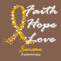Sarcoma Awareness T  Shirt Sarcoma Awareness Faith Hope Love   In This Zipper Hoodie | Teevron