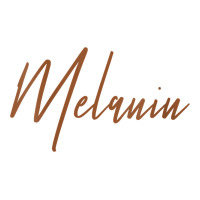 womens melanin for black history v neck t shirt | Teevron
