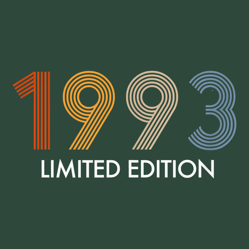Retro 29 Years Vintage 1993 Limited Edition 29th Birthday T Shirt Zipper Hoodie by linhVisuals | Teevron