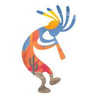 dancing kokopelli southwestern usa native american symbol t shirt | Teevron