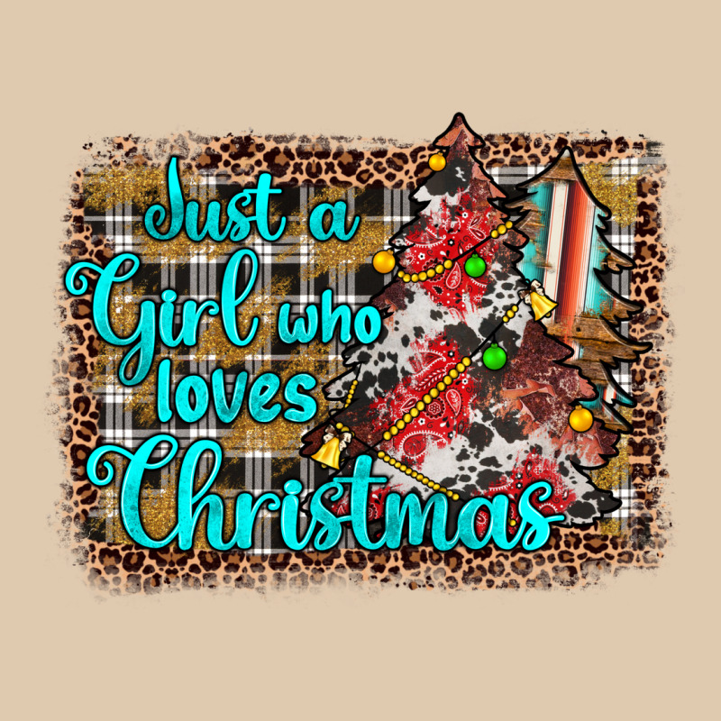 Just A Girl Who Loves Christmas Heavyweight Sweatshirt by JahusDesignShop | Teevron
