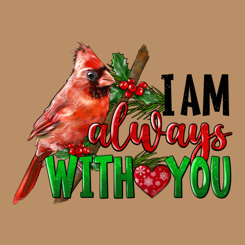 I Am Always With Your Cardinal Bird Vintage Hoodie by LillyAllenDesigns | Teevron