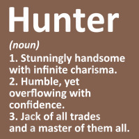 Hunter Definition Personalized Name Funny Birthday Gift Idea T Shirt Zipper Hoodie | Teevron