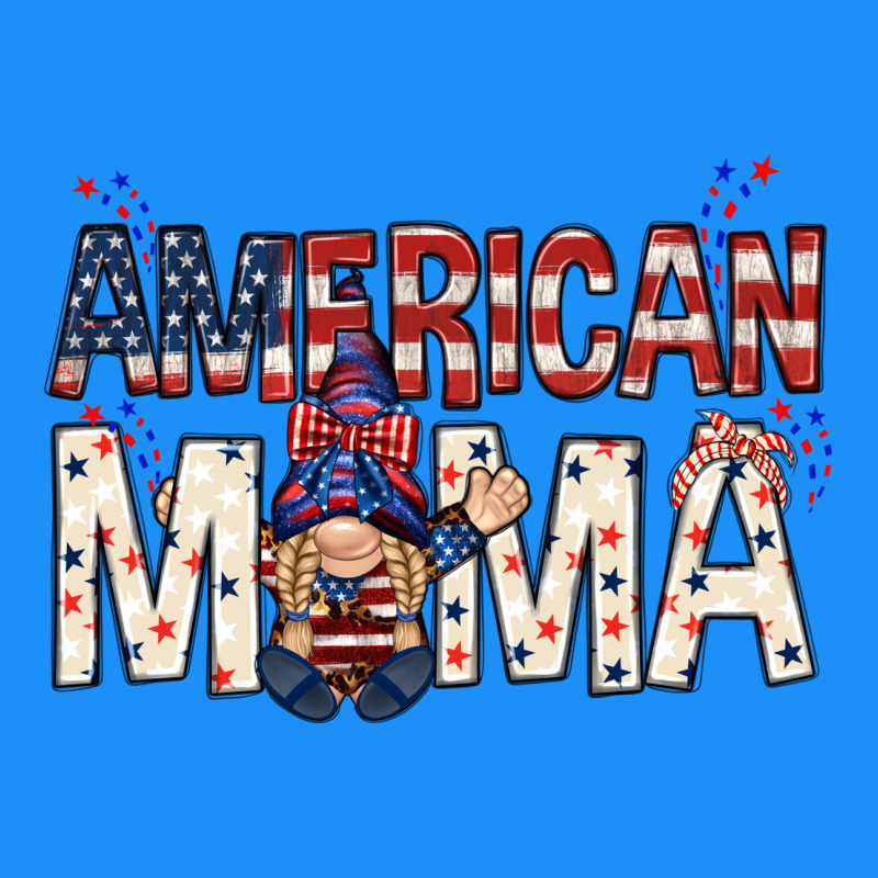 American Mama With Gnome Mothers Day Classic Tee by HowdyJamesFarm | Teevron