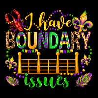 ı Have Boundary Issues Mardi Gras Olivia Premium Tee | Teevron