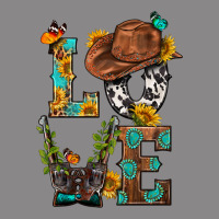 Western Love With Gun Vintage Tee | Teevron