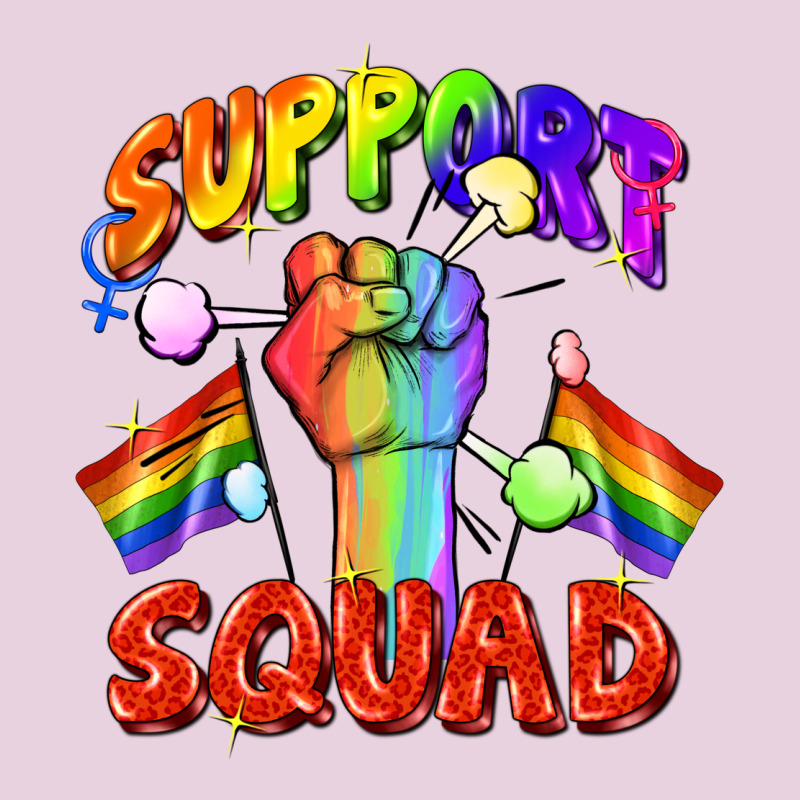 Support Squad Pride Ladies Tee by FaDigitalArtStudio | Teevron