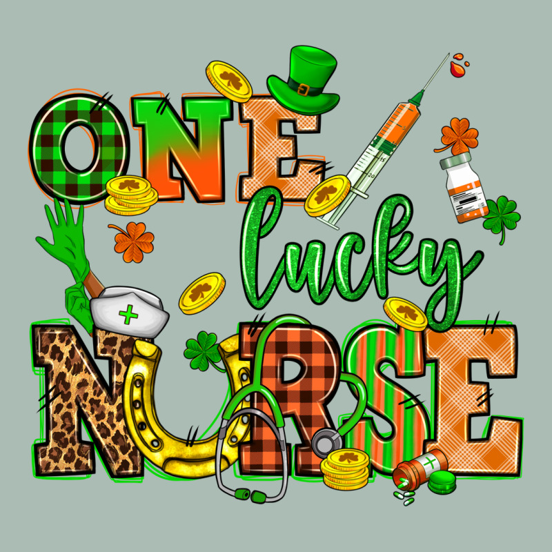 St. Patricks Day One Lucky Nurse Classic Tee by HowdyJamesFarm | Teevron