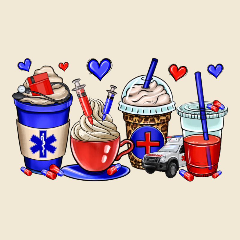 Emt Emergency Medical Technician Coffee Cups Premium Tee by OliviaCreatesArt | Teevron