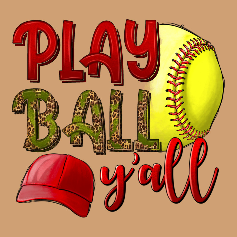 Play Ball Y'all Softball Vintage Tee by BundleAndBundleShop | Teevron