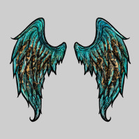 Turquoise Leopard Wings Premium Tee | Teevron