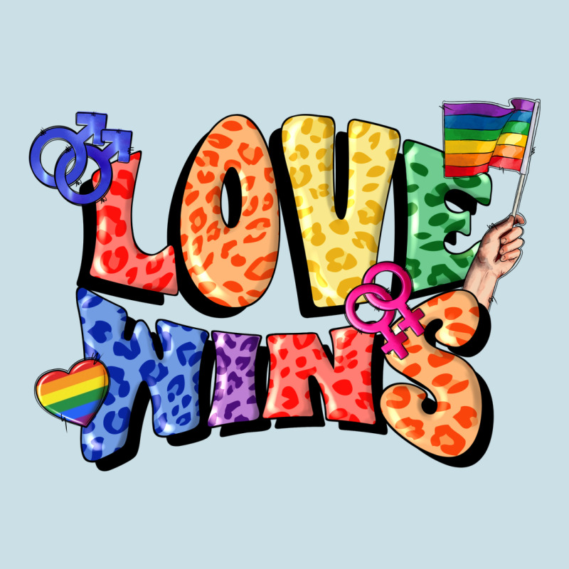 Love Wins Ladies Tee by FaDigitalArtStudio | Teevron