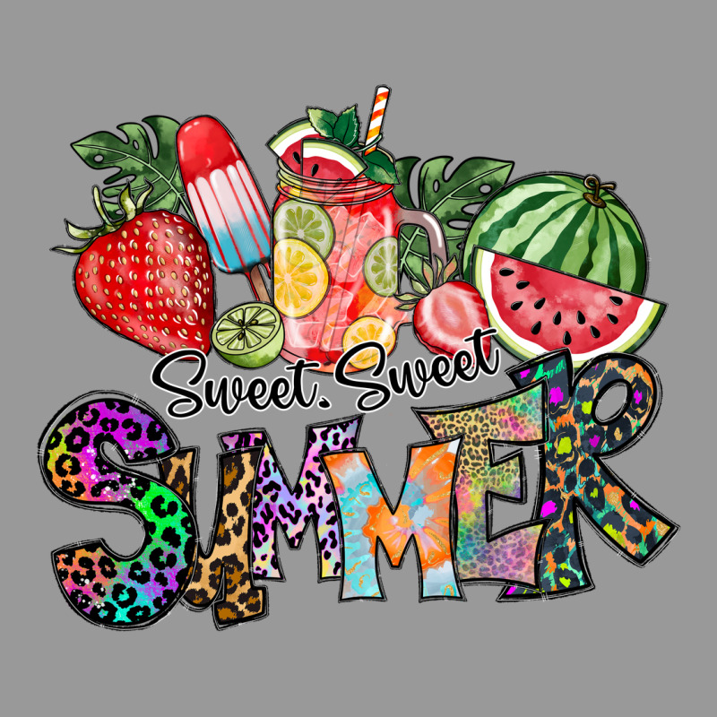 Sweet Sweet Summer Vintage Hoodie by CowhideDigitalArt | Teevron
