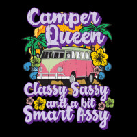 Camp Camping Camper Queen Classy Sassy And A Bit Smart Assycamper Camp Zipper Hoodie | Teevron