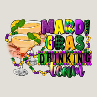 Mardi Gras Drinking Team Margaritas Heavy Core Tee | Teevron