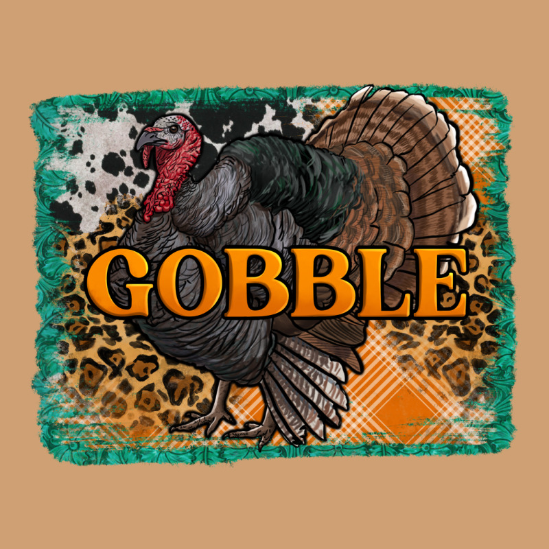 Thanksgiving Turkey Gobble With Background Vintage Tee by RanaPortraitStore | Teevron