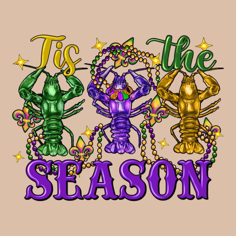 Tis The Season Crawfish Mardi Gras Urban Heavy Tee by FaDigitalArtStudio | Teevron