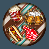 American Football Round Earrings Urban Heavy Tee | Teevron