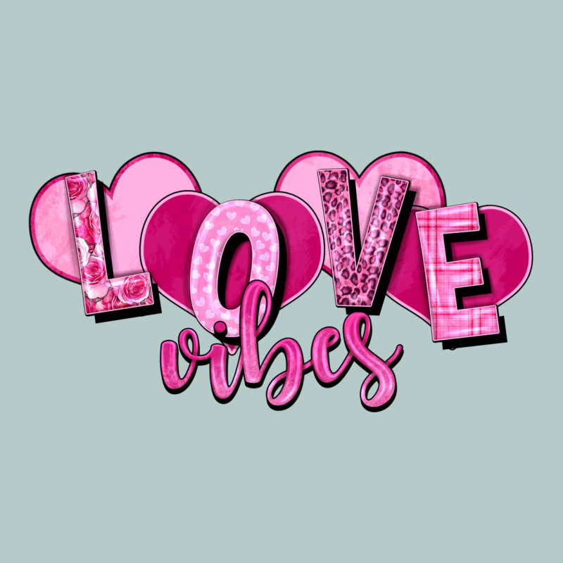 Love Vibes Valentine's Day Heavy Core Tee by HowdyJamesFarm | Teevron