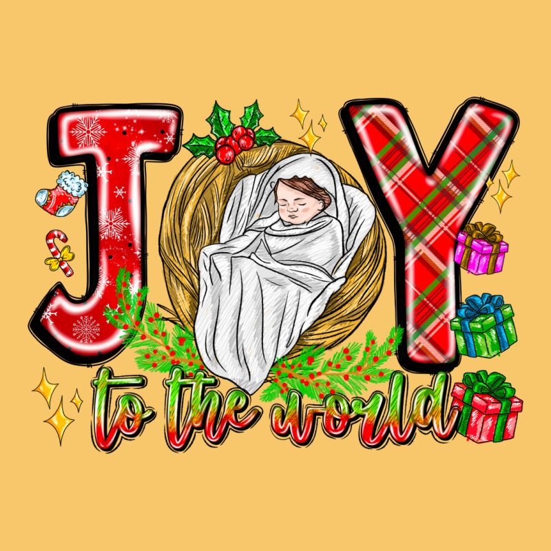 Joy To The World Vintage Hoodie by CowhideDigitalArt | Teevron