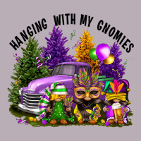 Mardi Gras Hanging With My Gnomies Vintage Tee | Teevron