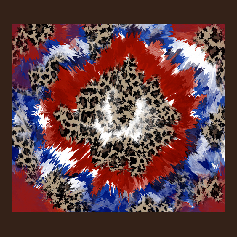 Patriotic Tie Dye Heavy Core Tee by CowGirlArtShop | Teevron