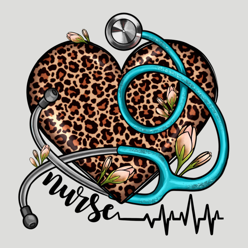 Nurse Leopard Heart Zipper Hoodie by JahusDesignShop | Teevron
