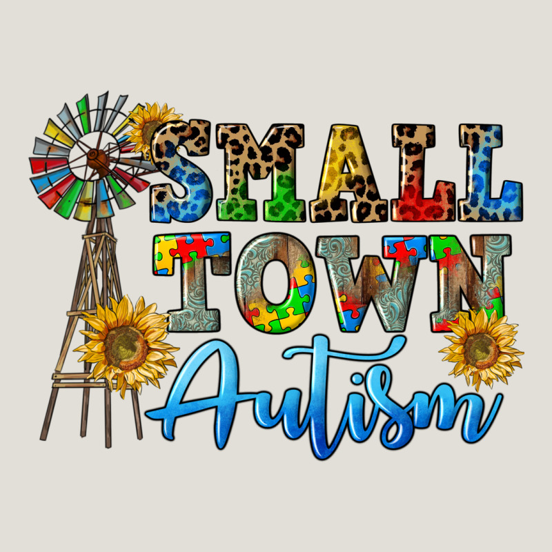 Small Town Autism Heavy Core Tee by CowGirlArtShop | Teevron