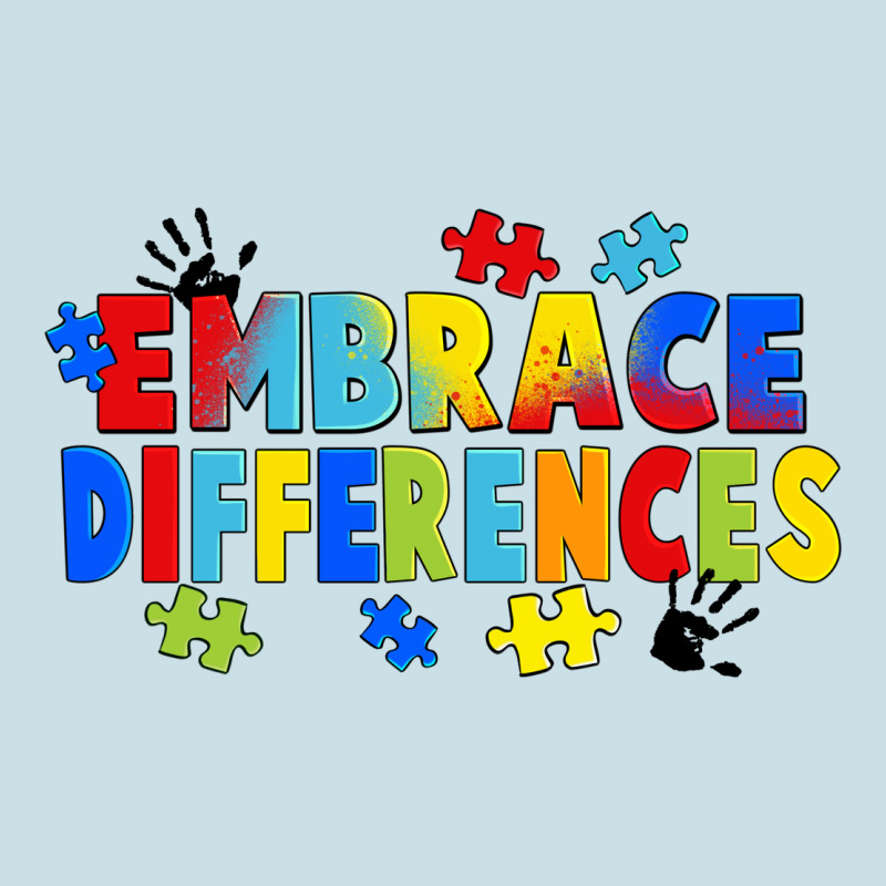 Embrace Differences Ladies Tee by FaDigitalArtStudio | Teevron
