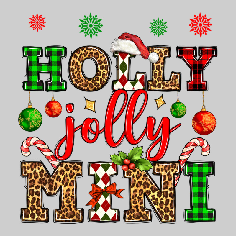Holly Jolly Mini Premium Tee by OliviaCreatesArt | Teevron