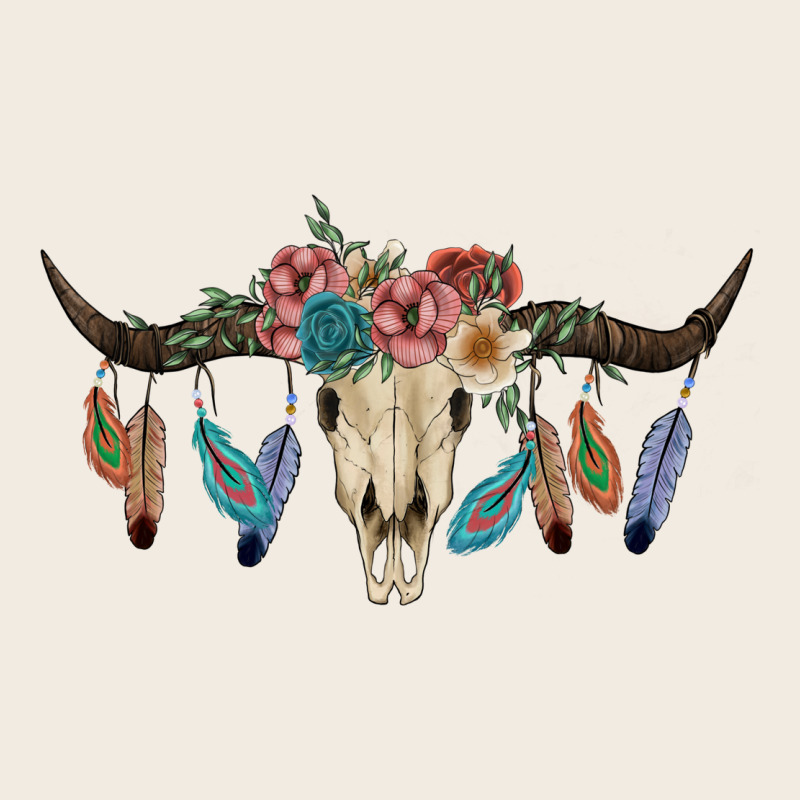 Texas Longhorn Bull Skull Premium Sweatshirt by JahusDesignShop | Teevron