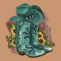 Turquoise Cowboy Boots Heavyweight Hoodie | Teevron