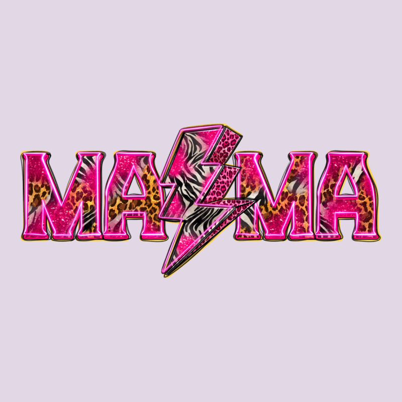 Mama Neon Lightning Bolt Mother's Day Classic Tee by HowdyJamesFarm | Teevron