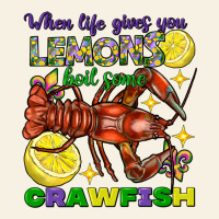 When Life Gives You Lemons Boil Some Crawfish Mardi Gras Vintage Tee | Teevron
