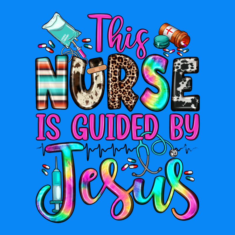 This Nurse Is Guided By Jesus Zipper Hoodie by JahusDesignShop | Teevron