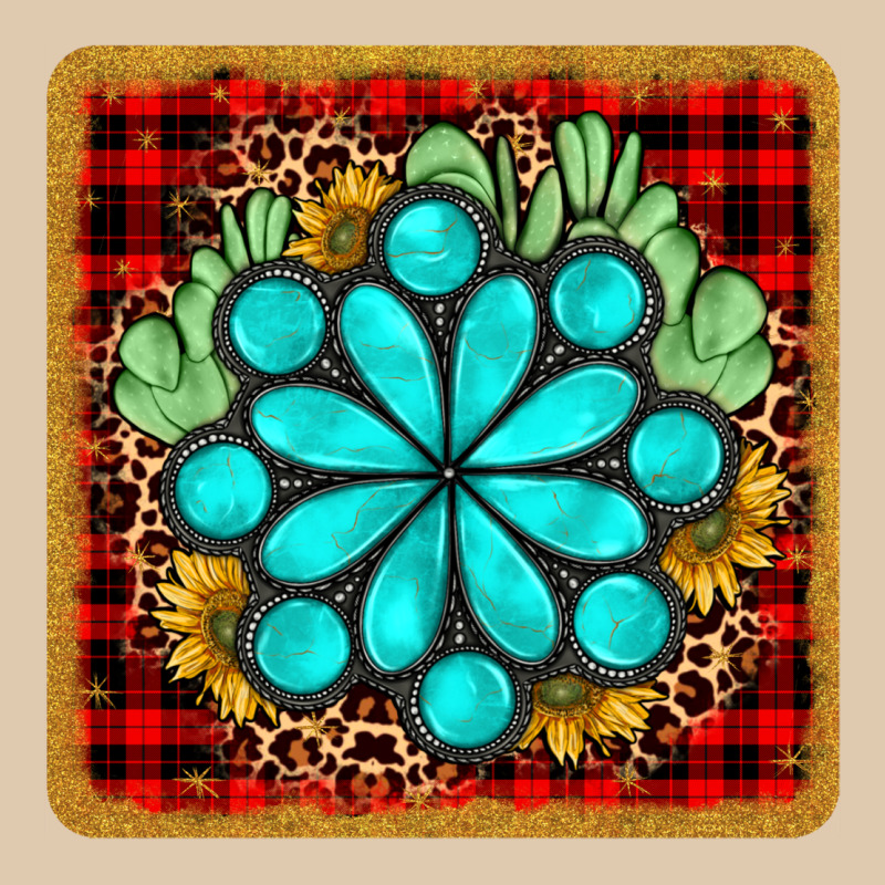 Gemstone Cactus Christmas Coaster Heavyweight Sweatshirt by JahusDesignShop | Teevron