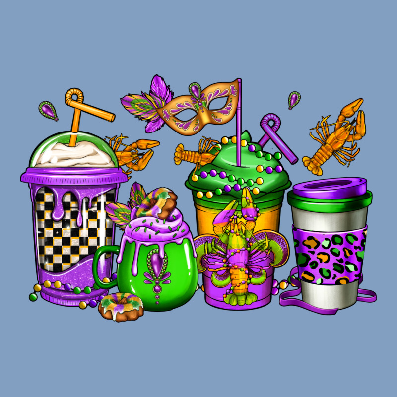Mardi Gras Crawfish Coffee Urban Hoodie by Jasminsmagicworld | Teevron