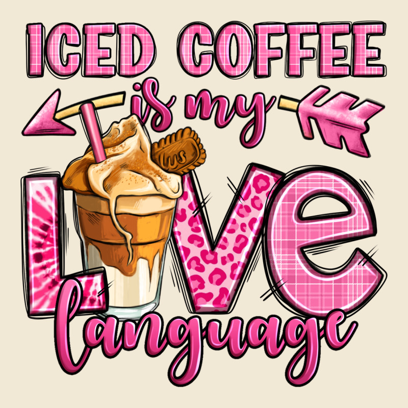 Iced Coffee Is My Love Language Premium Tee by OliviaCreatesArt | Teevron