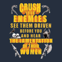 Crushs Your Enemies Merch Zipper Hoodie | Teevron